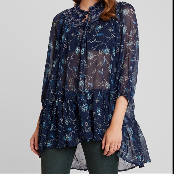 Free People Tops - Free People Keeping Up With Kara Tunic